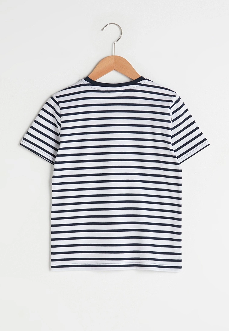 LC WAIKIKI Crew Neck Printed Short Sleeve Cotton Boy T-Shirt 4 LC WAIKIKI Crew Neck Printed Short Sleeve Cotton Boy T-Shirt - Image 2