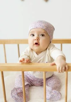 LC WAIKIKI Envelope Collar Long Sleeve Printed Organic Cotton Baby Girl Suit 3 Pieces -LC WAIKIKI popular shop lc waikiki 6890 7477236 3