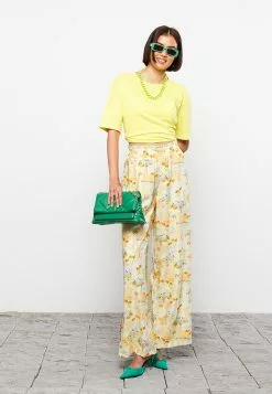 LC WAIKIKI Women's Patterned Trousers