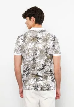 LC WAIKIKI Polo Neck Short Sleeve Patterned Combed Cotton Men's T-Shirt -LC WAIKIKI popular shop lc waikiki 6902 8133036 5