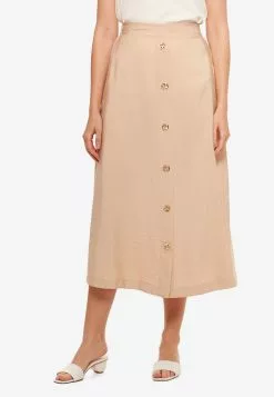 LC WAIKIKI Button Detailed Viscose Skirt