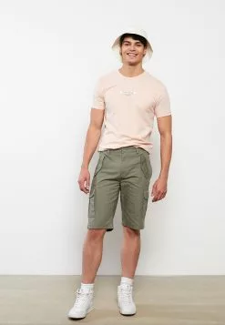 LC WAIKIKI Crew Neck Short Sleeve Printed Combed Cotton Men's T-Shirt