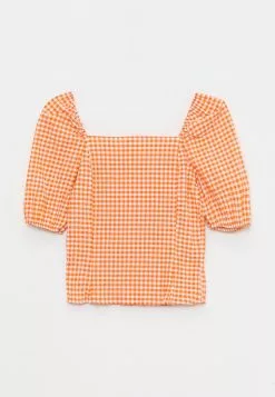 LC WAIKIKI Square Collar Plaid Short Sleeve Women's Blouse 13 LC WAIKIKI Square Collar Plaid Short Sleeve Women's Blouse -LC WAIKIKI popular shop lc waikiki 6926 7892036 6