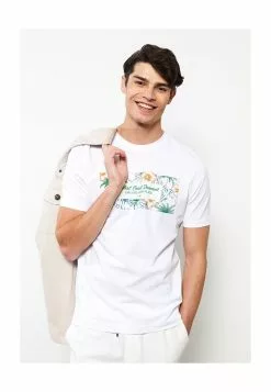 LC WAIKIKI Crew Neck Printed Men's T-Shirt -LC WAIKIKI popular shop lc waikiki 6929 8906726 4