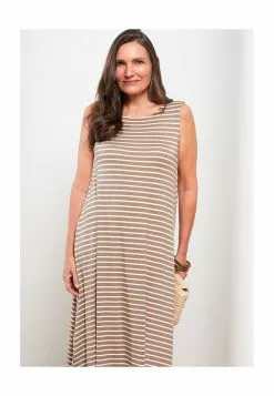 LC WAIKIKI Grace Striped Sleeveless Women's Dress -LC WAIKIKI popular shop lc waikiki 6932 3255726 4