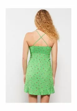 LC WAIKIKI Heart Collar Viscose Mini Dress 10 LC WAIKIKI Heart Collar Viscose Mini Dress -LC WAIKIKI popular shop lc waikiki 6935 3215726 2