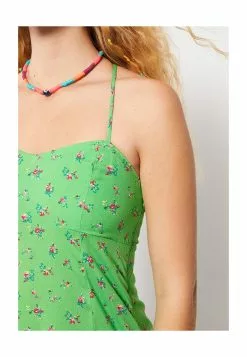 LC WAIKIKI Heart Collar Viscose Mini Dress 11 LC WAIKIKI Heart Collar Viscose Mini Dress -LC WAIKIKI popular shop lc waikiki 6935 3215726 3