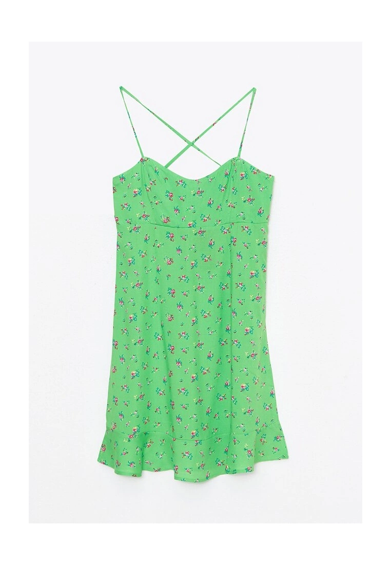 LC WAIKIKI Heart Collar Viscose Mini Dress 8 LC WAIKIKI Heart Collar Viscose Mini Dress - Image 6