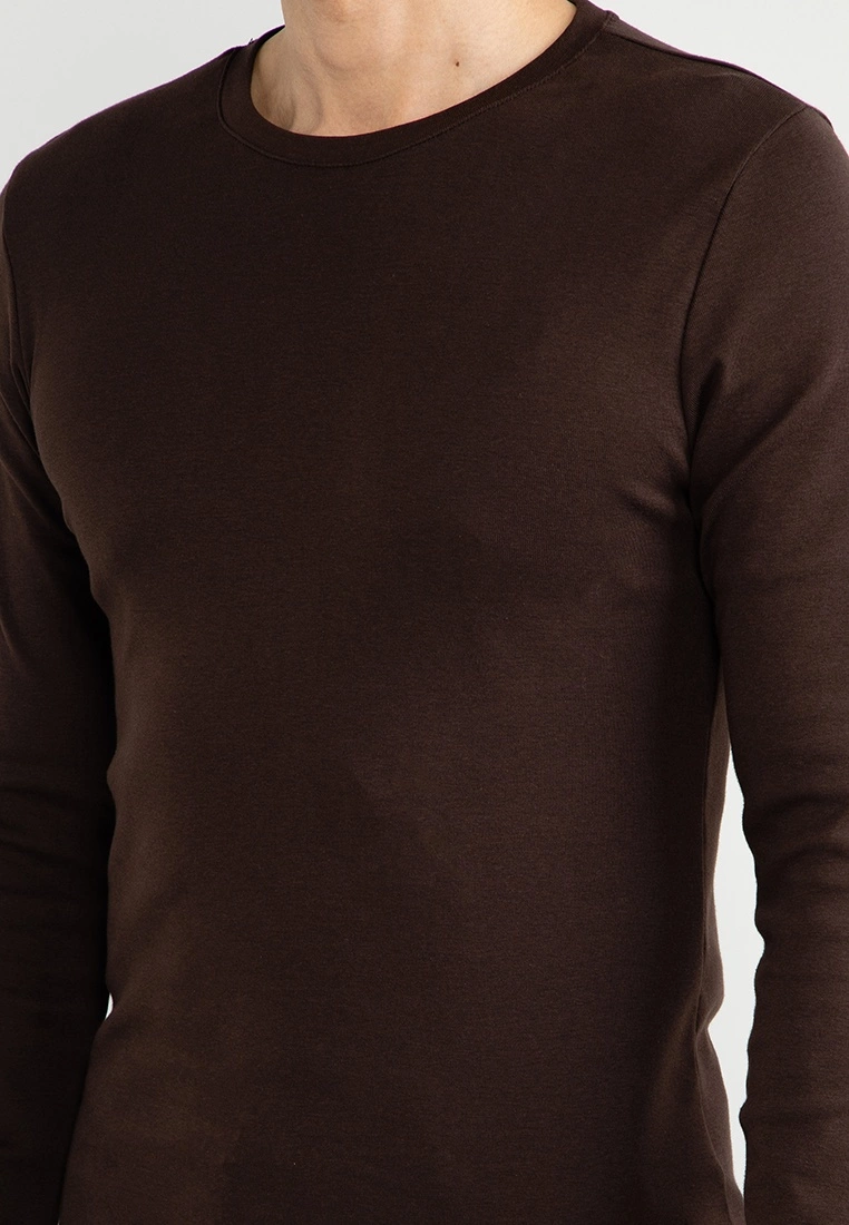 LC WAIKIKI Long Sleeve Combed Cotton T-Shirt 5 LC WAIKIKI Long Sleeve Combed Cotton T-Shirt - Image 3