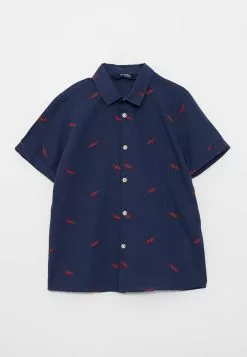 LC WAIKIKI Patterned Short Sleeve Boy Shirt