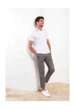 LC WAIKIKI Polo Neck Combed Cotton Men's Shirt -LC WAIKIKI popular shop lc waikiki 6955 9075726 4