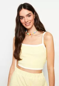 LC WAIKIKI U Neck Straight Strap Crop Female Athlete 9 LC WAIKIKI U Neck Straight Strap Crop Female Athlete -LC WAIKIKI popular shop lc waikiki 6959 3333036 2