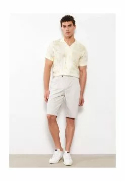 LC WAIKIKI Standard Pattern Gabardine Men's Shorts -LC WAIKIKI popular shop lc waikiki 6959 3965726 5