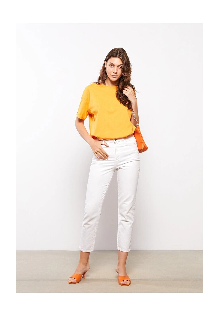 LC WAIKIKI Crew Neck Cotton T-Shirt 7 LC WAIKIKI Crew Neck Cotton T-Shirt - Image 5