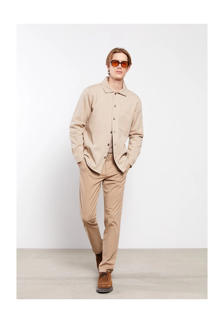 LC WAIKIKI Classıc Slim Fit Chino Trousers 6 LC WAIKIKI Classıc Slim Fit Chino Trousers - Image 4