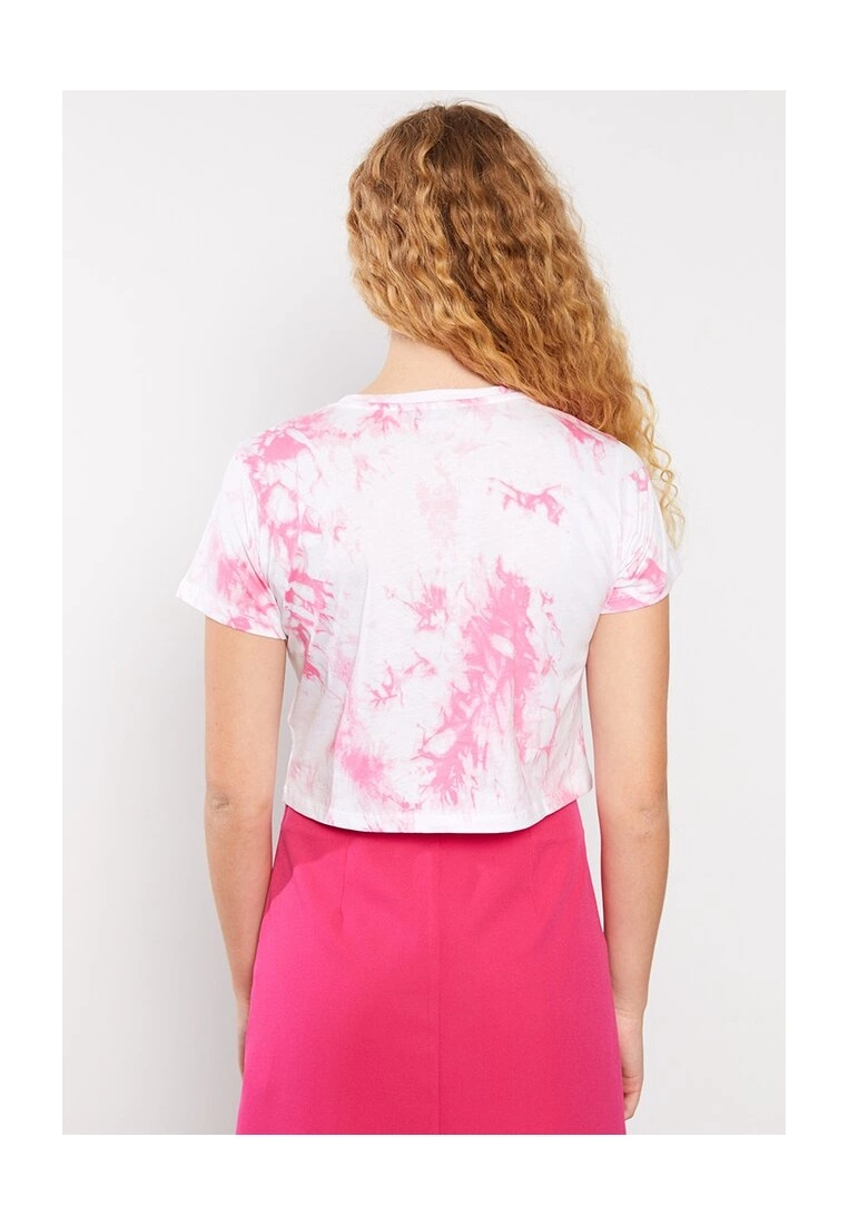 LC WAIKIKI Crew Neck Printed Cotton T-Shirt 4 LC WAIKIKI Crew Neck Printed Cotton T-Shirt - Image 2