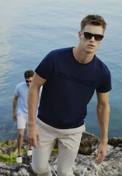 LC WAIKIKI Crew Neck Short Sleeve Printed Combed Cotton Men's T-Shirt