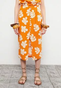 LC WAIKIKI Standard Fit Patterned Skirt For Women -LC WAIKIKI popular shop lc waikiki 6994 5423036 3