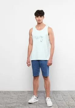LC WAIKIKI Crew Neck Sleeveless Printed Combed Cotton Men's Athlete -LC WAIKIKI popular shop lc waikiki 6997 9223036 3