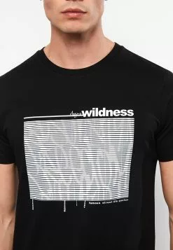 LC WAIKIKI Crew Neck Short Sleeve Printed Combed Cotton Men's T-Shirt -LC WAIKIKI popular shop lc waikiki 7002 2923036 4