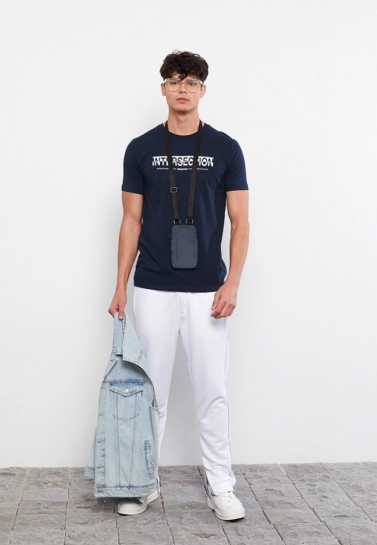 LC WAIKIKI Crew Neck Short Sleeve Printed Combed Cotton Men's T-Shirt 4 LC WAIKIKI Crew Neck Short Sleeve Printed Combed Cotton Men's T-Shirt - Image 2