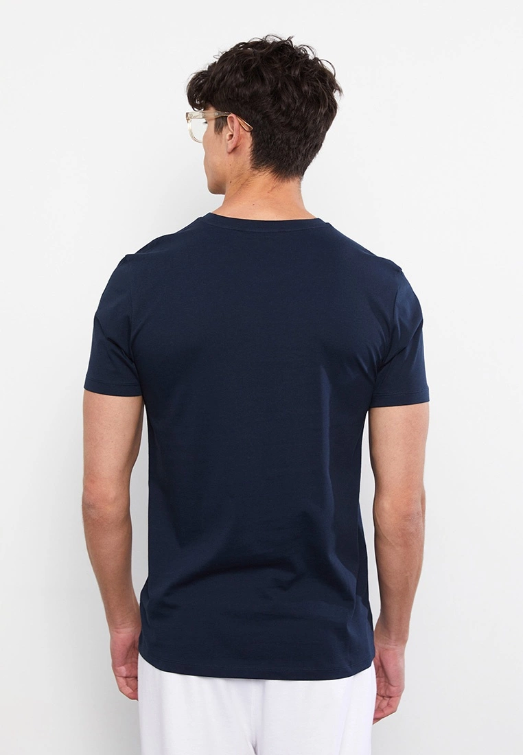 LC WAIKIKI Crew Neck Short Sleeve Printed Combed Cotton Men's T-Shirt 7 LC WAIKIKI Crew Neck Short Sleeve Printed Combed Cotton Men's T-Shirt - Image 5