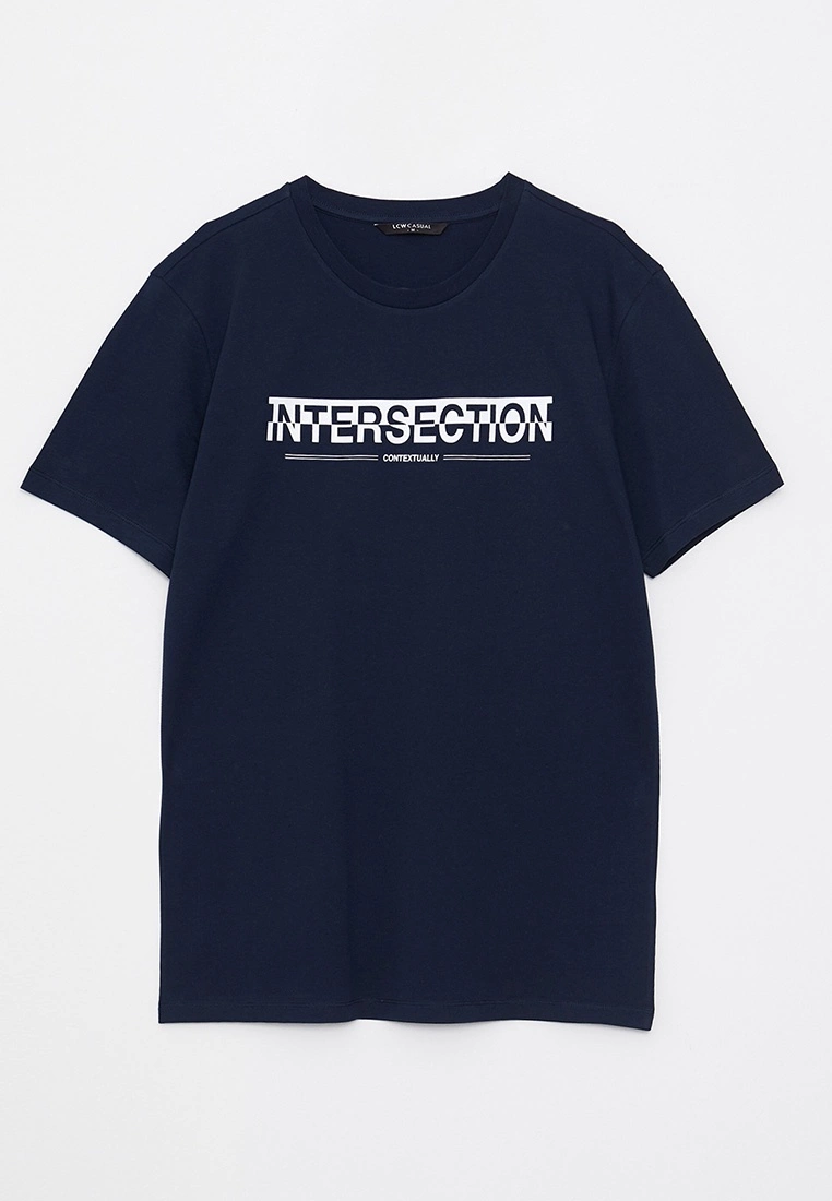 LC WAIKIKI Crew Neck Short Sleeve Printed Combed Cotton Men's T-Shirt 8 LC WAIKIKI Crew Neck Short Sleeve Printed Combed Cotton Men's T-Shirt - Image 6