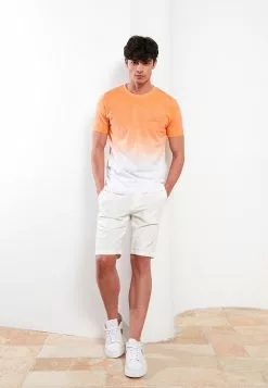 LC WAIKIKI Crew Neck Short Sleeve Printed Combed Cotton Men's T-Shirt -LC WAIKIKI popular shop lc waikiki 7019 4223036 2