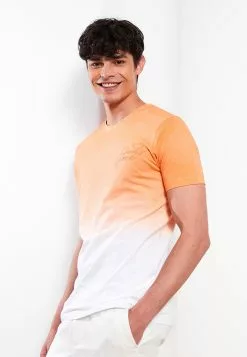 LC WAIKIKI Crew Neck Short Sleeve Printed Combed Cotton Men's T-Shirt -LC WAIKIKI popular shop lc waikiki 7020 4223036 3