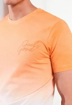 LC WAIKIKI Crew Neck Short Sleeve Printed Combed Cotton Men's T-Shirt -LC WAIKIKI popular shop lc waikiki 7020 4223036 4