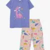 LC WAIKIKI Crew Neck Printed Short Sleeve Girls Pajamas Set 2 LC WAIKIKI Crew Neck Printed Short Sleeve Girls Pajamas Set -LC WAIKIKI popular shop lc waikiki 7021 7294036 1