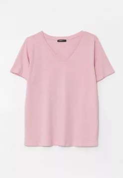 LC WAIKIKI V-Neck Straight Short Sleeve Women's Cotton T-Shirt -LC WAIKIKI popular shop lc waikiki 7029 0533036 5