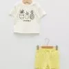 LC WAIKIKI Crew Neck Short Sleeve Printed Baby Boy T-Shirt And Shorts 2-Piece Set 2 LC WAIKIKI Crew Neck Short Sleeve Printed Baby Boy T-Shirt And Shorts 2-Piece Set -LC WAIKIKI popular shop lc waikiki 7055 1363226 1