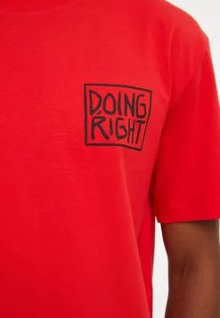 LC WAIKIKI Crew Neck Short Sleeve Printed Combed Cotton Men's T-Shirt -LC WAIKIKI popular shop lc waikiki 7057 1338236 3