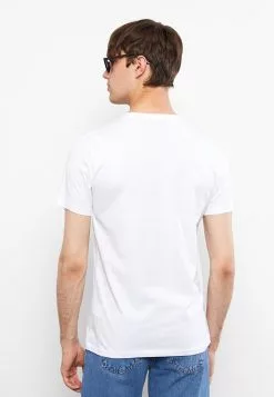 LC WAIKIKI Crew Neck Short Sleeve Basic Combed Cotton Men's T-Shirt -LC WAIKIKI popular shop lc waikiki 7116 7758236 3