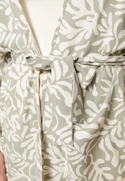 LC WAIKIKI Shawl Collar Patterned Long Sleeve Women's Kimono -LC WAIKIKI popular shop lc waikiki 7216 7167236 4