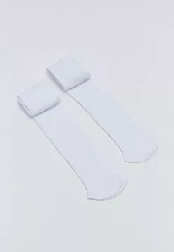 LC WAIKIKI Self Patterned Girl's Tights 2 Pack