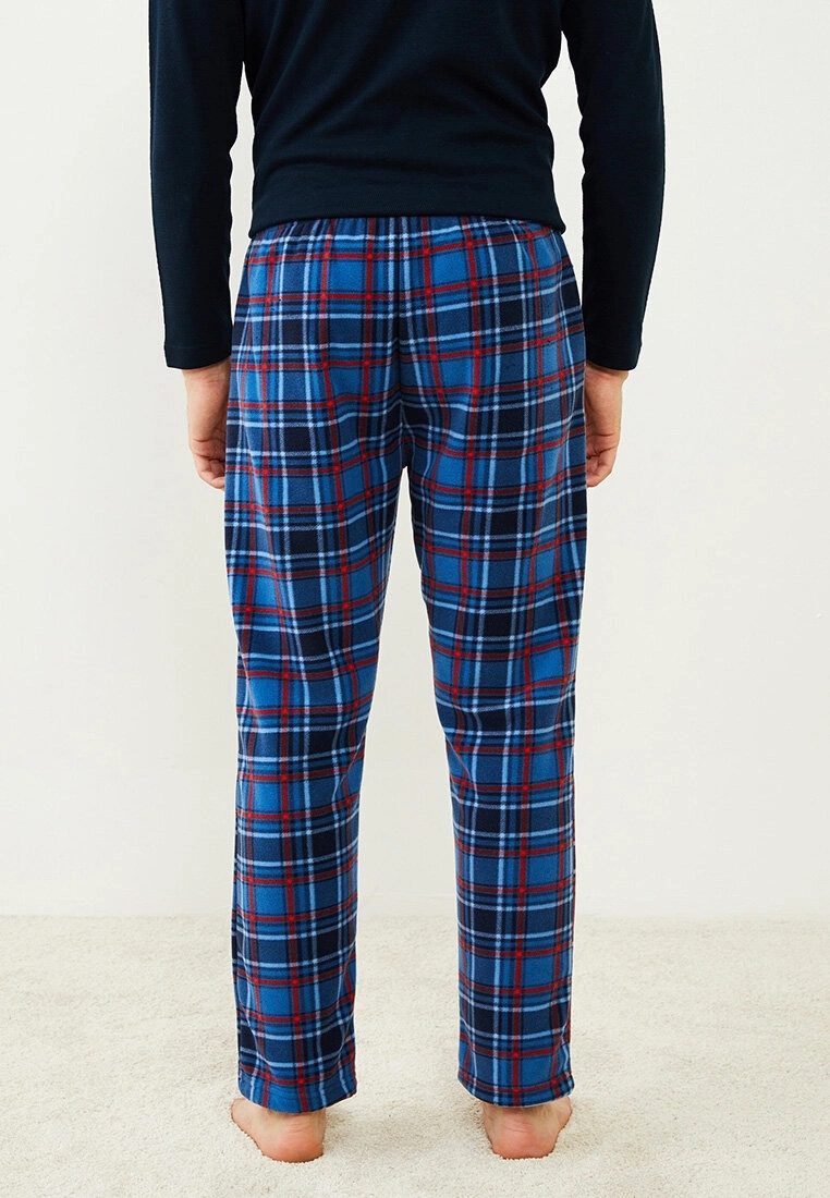 LC WAIKIKI Standard Pattern Plaid Fleece Men's Pajama Bottom 6 LC WAIKIKI Standard Pattern Plaid Fleece Men's Pajama Bottom - Image 4
