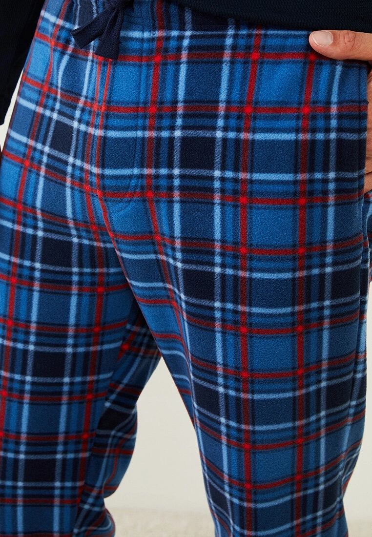 LC WAIKIKI Standard Pattern Plaid Fleece Men's Pajama Bottom 7 LC WAIKIKI Standard Pattern Plaid Fleece Men's Pajama Bottom - Image 5