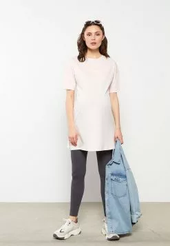 LC WAIKIKI Elastic Waist Plain Maternity Leggings -LC WAIKIKI popular shop lc waikiki 7331 8278726 2