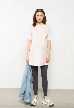 LC WAIKIKI Elastic Waist Plain Maternity Leggings -LC WAIKIKI popular shop lc waikiki 7332 8278726 3