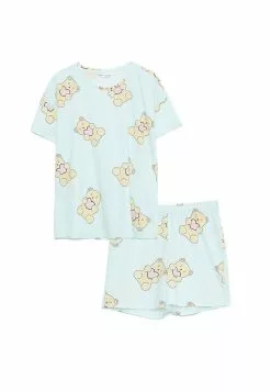 LC WAIKIKI Printed Cotton Pajamas Set