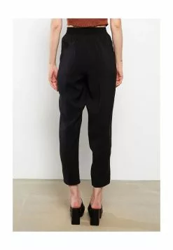 LC WAIKIKI Elastic Waist Straight Women Trousers -LC WAIKIKI popular shop lc waikiki 7363 5829726 2