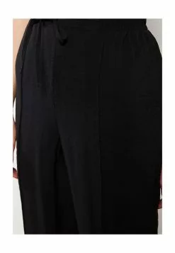 LC WAIKIKI Elastic Waist Straight Women Trousers -LC WAIKIKI popular shop lc waikiki 7363 5829726 3