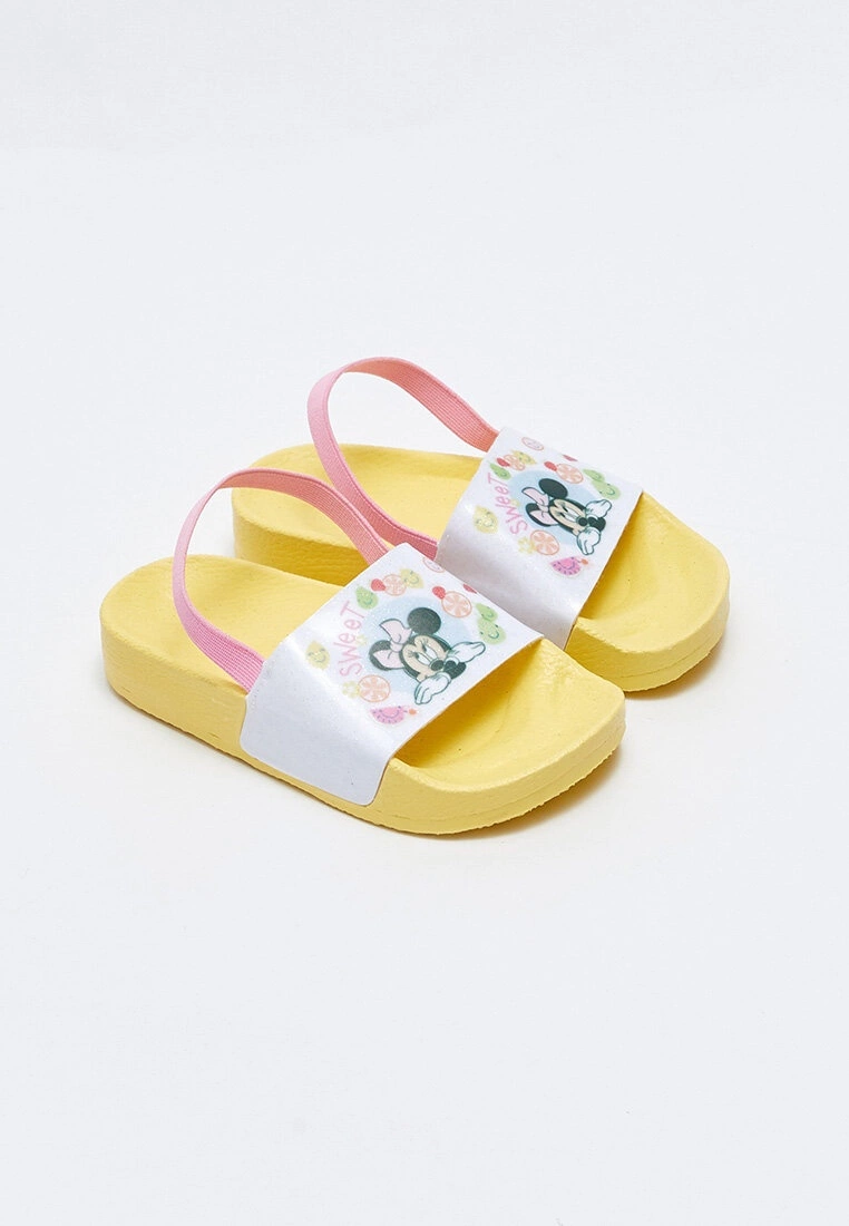 LC WAIKIKI Minnie Mouse Licensed Elastic Baby Girl Beach Slippers 5 LC WAIKIKI Minnie Mouse Licensed Elastic Baby Girl Beach Slippers - Image 3