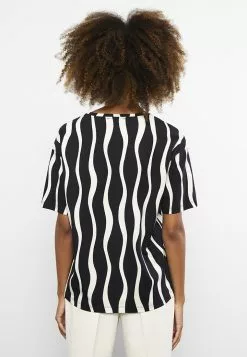 LC WAIKIKI Crew Neck Patterned Short Sleeve Cotton Women's T-Shirt -LC WAIKIKI popular shop lc waikiki 7514 7472216 6