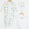 LC WAIKIKI Printed Cotton Baby Boy Hospital Exit Set -LC WAIKIKI popular shop lc waikiki 7535 0947236 1