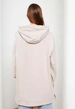 LC WAIKIKI Women's Hooded Straight Long Sleeve Tunic -LC WAIKIKI popular shop lc waikiki 7540 4153036 4