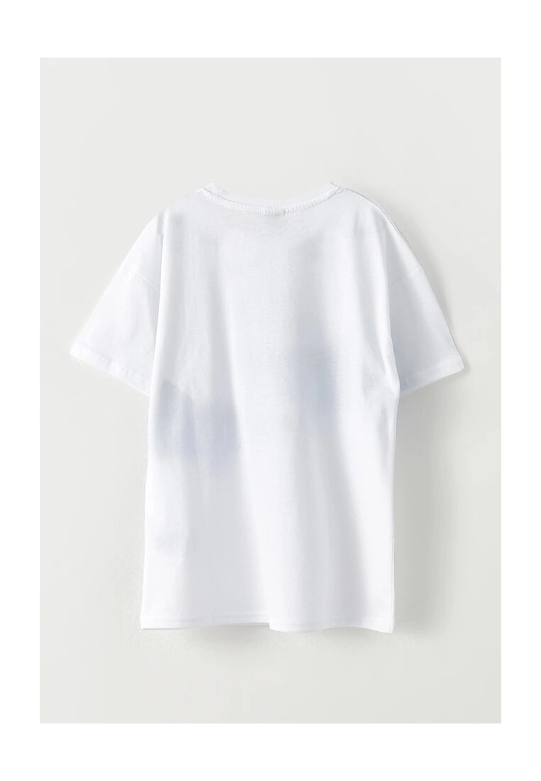 LC WAIKIKI Crew Neck Printed Cotton Boy T-Shirt 4 LC WAIKIKI Crew Neck Printed Cotton Boy T-Shirt - Image 2