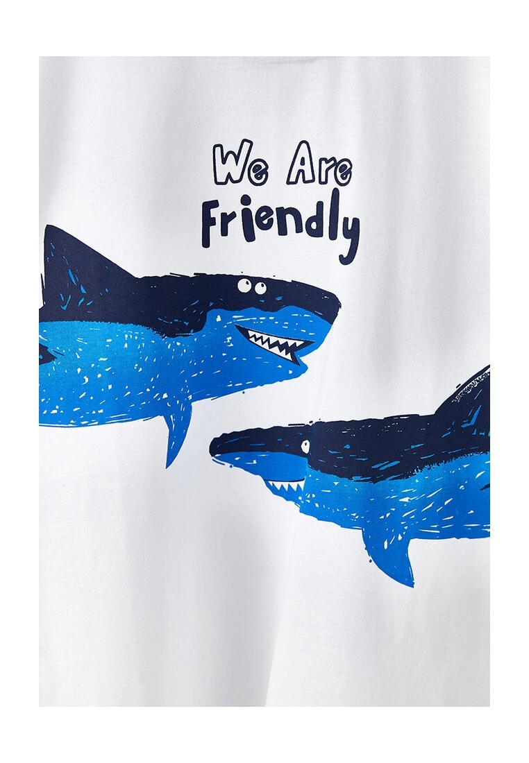 LC WAIKIKI Crew Neck Printed Cotton Boy T-Shirt 5 LC WAIKIKI Crew Neck Printed Cotton Boy T-Shirt - Image 3